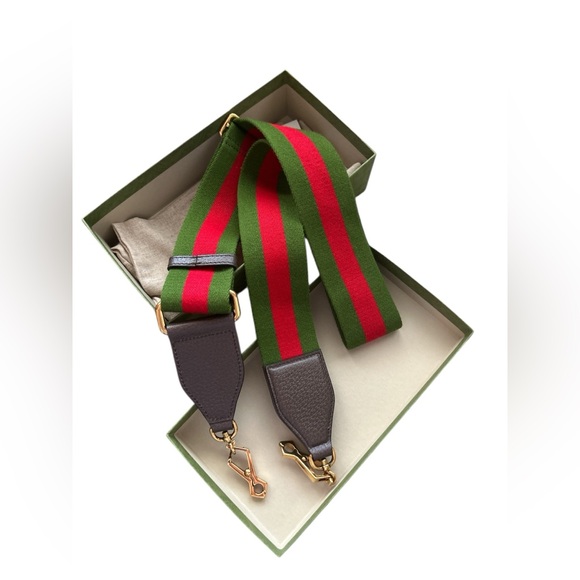 Gucci  Web Crossbody Bag Strap - Picture 2 of 4